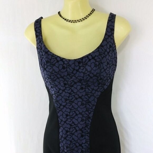 BLACK HALO "FRANCISCA" DRESS VIOLET LACE PANEL BODYCON MINI EXCELLENT … - Picture 5 of 9